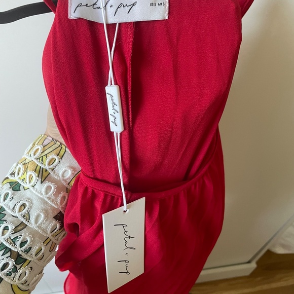 NWT - Petal and Pup Red Gia Halter Dress - Small - Picture 9 of 9